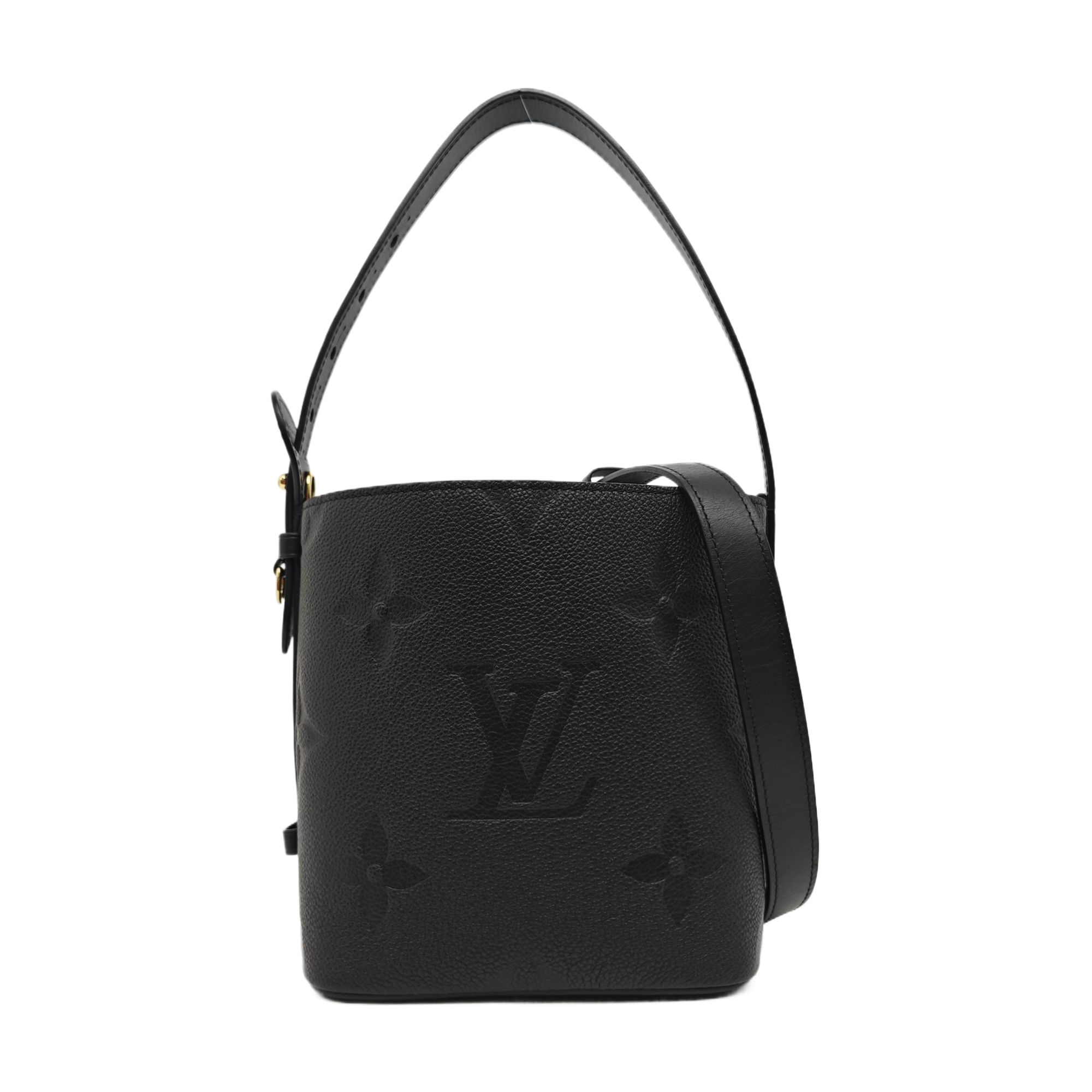 ALL IN BB Monogram Calfskin Black