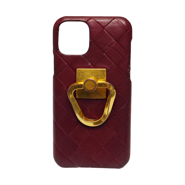 Leather Phone Case Red