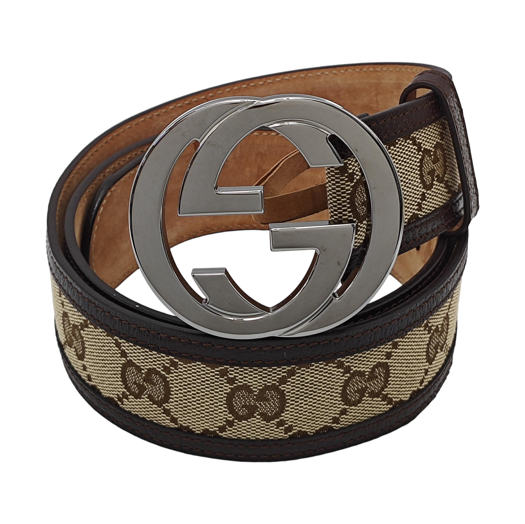 Fabric Belt Beige
