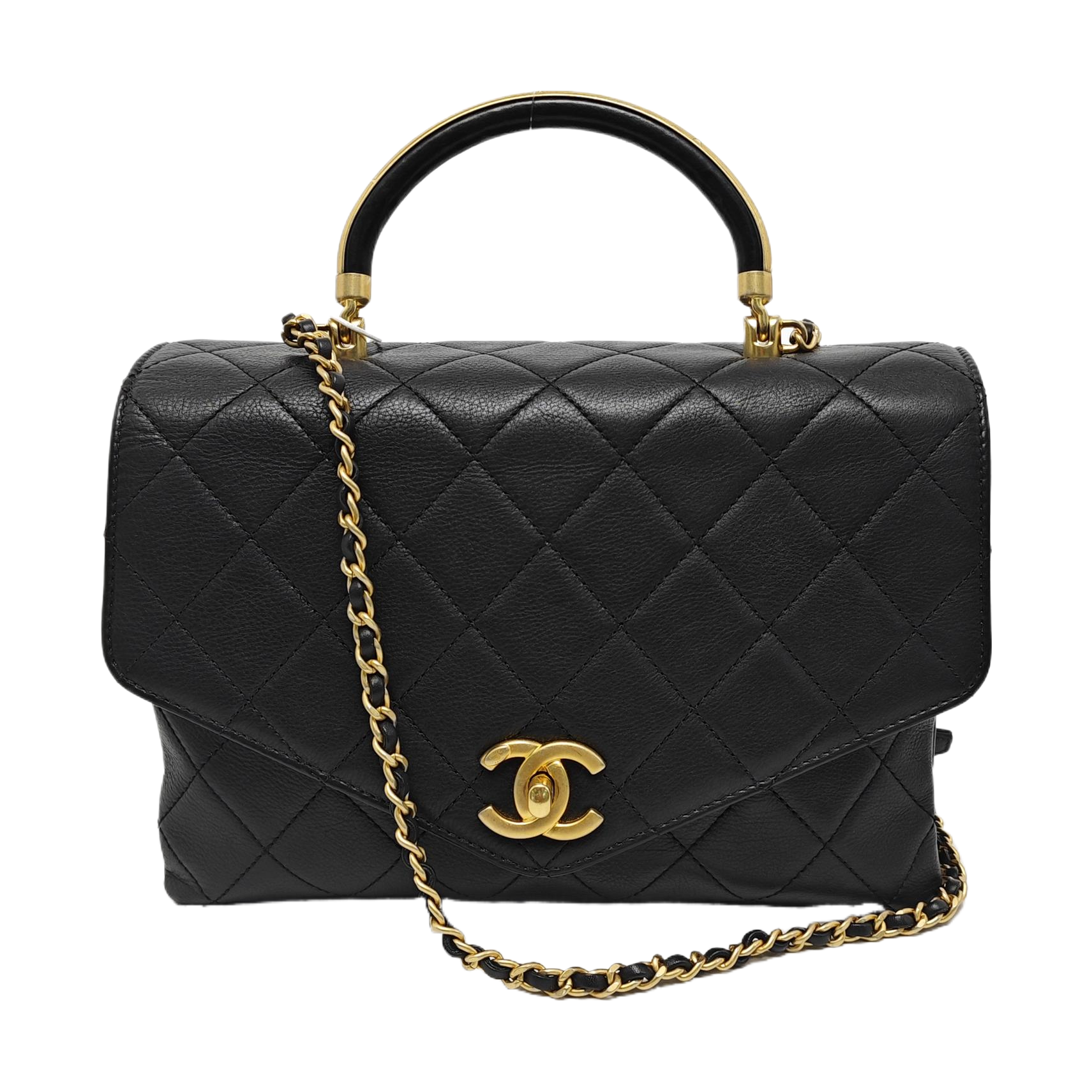 Quilted Calfskin Black