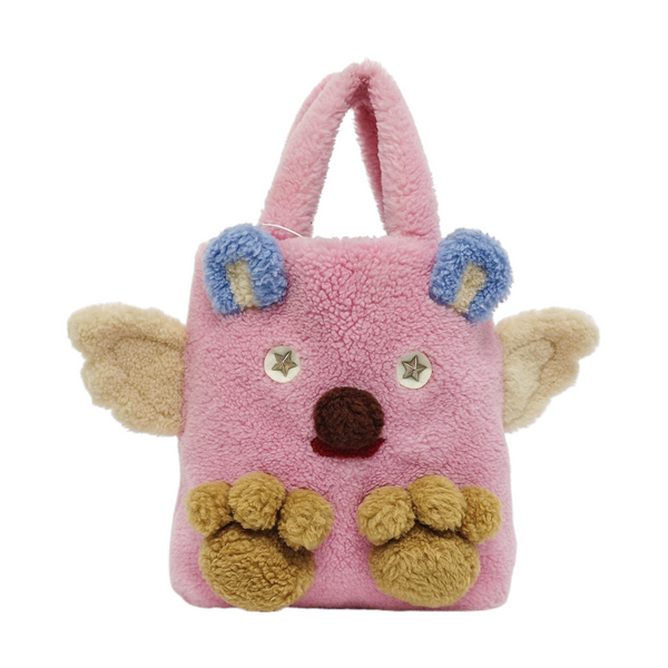Children’s GG Bucket Sheepskin Pink