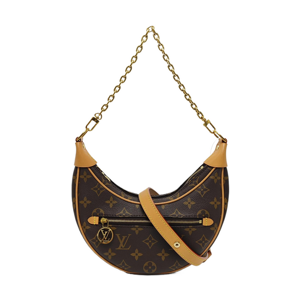 LOOP Monogram Coated Canvas Brown