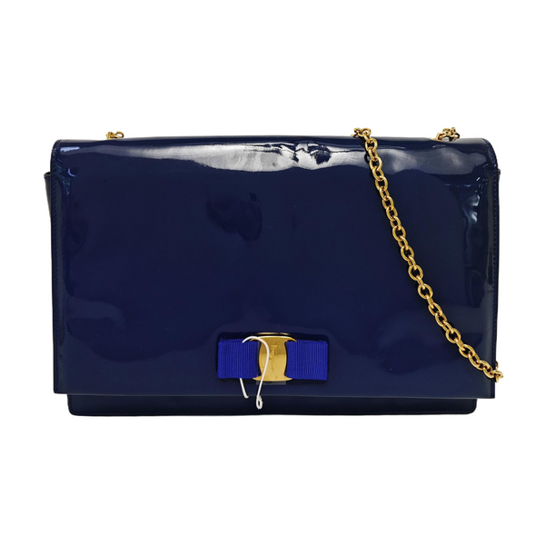 Ginny Patent Leather Blue