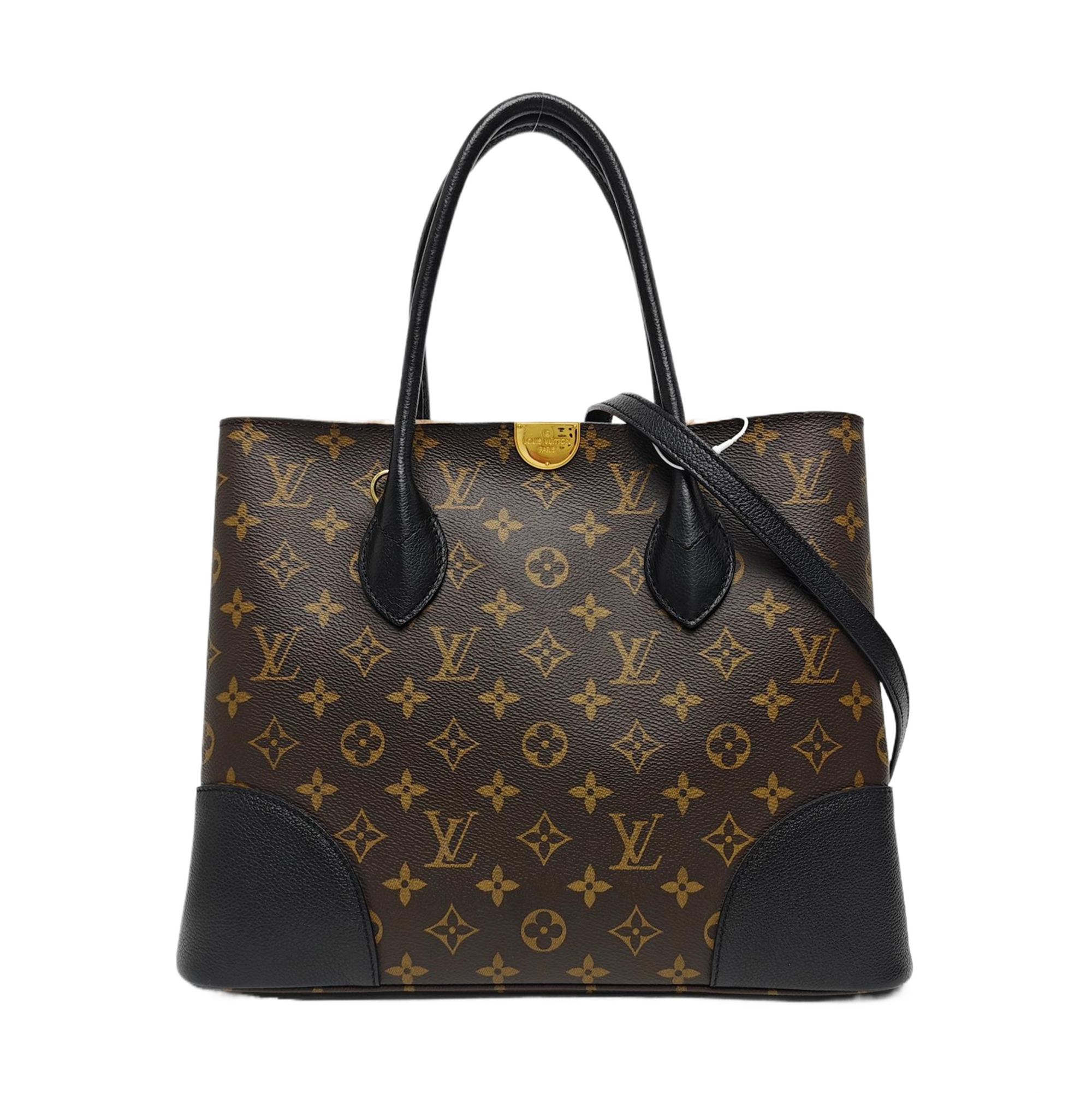 FLANDRIN Monogram Coated Canvas Brown