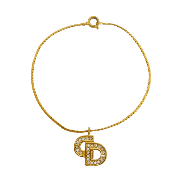 Petit CD Metal Gold Bracelet