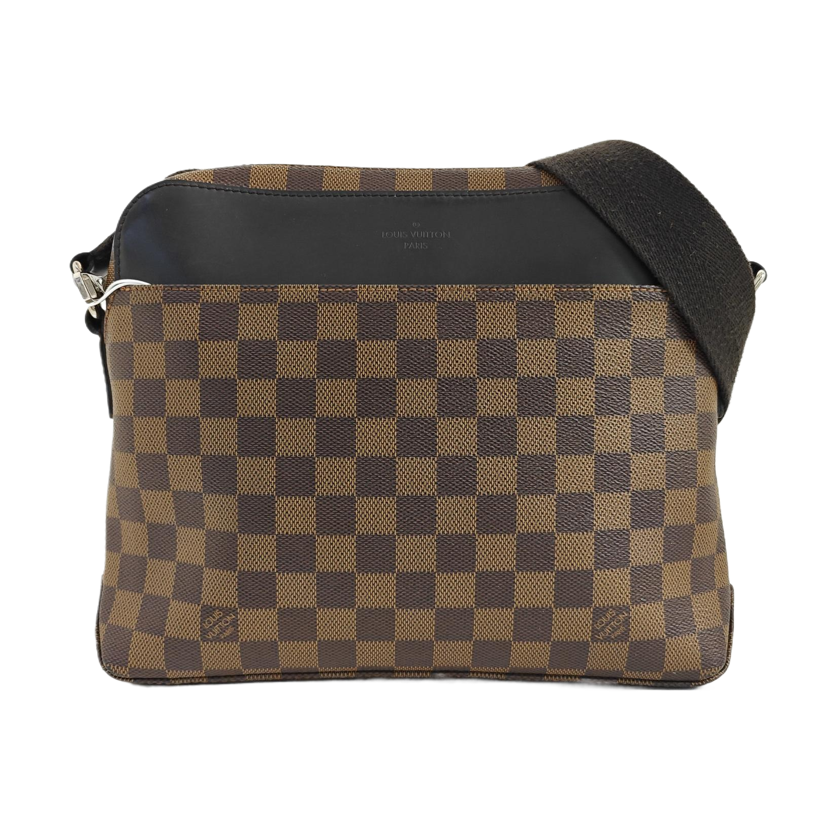 JAKE PM Damier Ebene Coated Canvas Brown