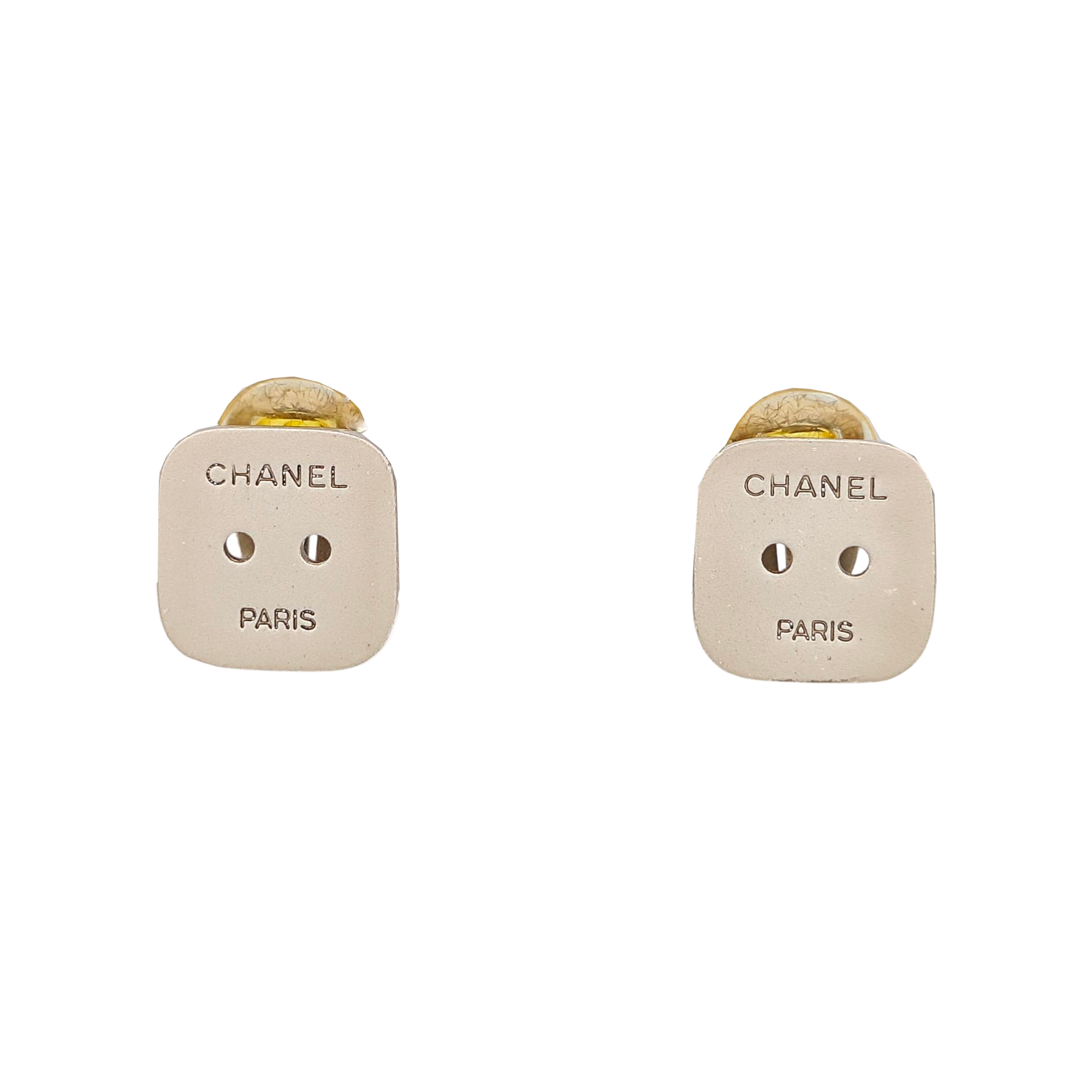 Metal Silver Clip On Earrings