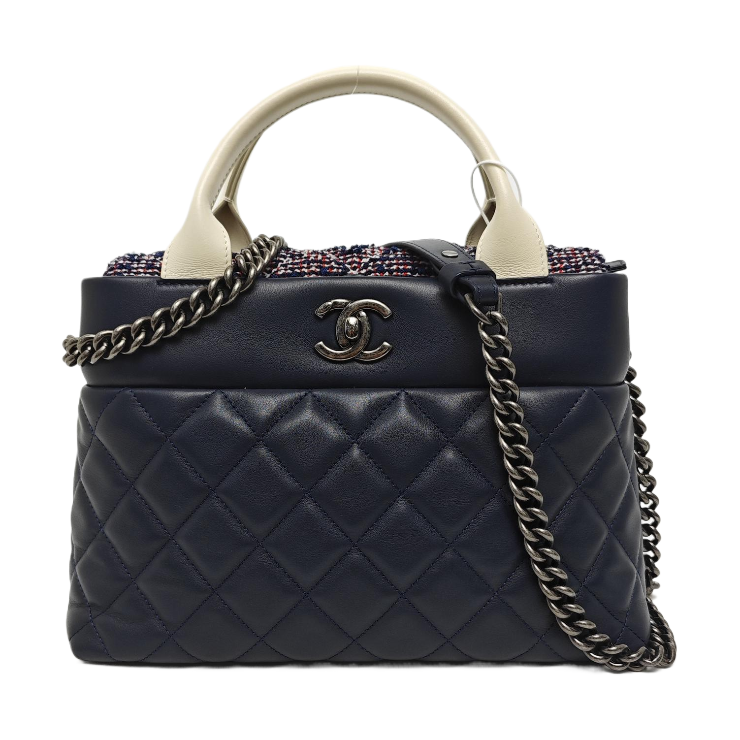 PORTOBELLO Quilted Calfskin Blue