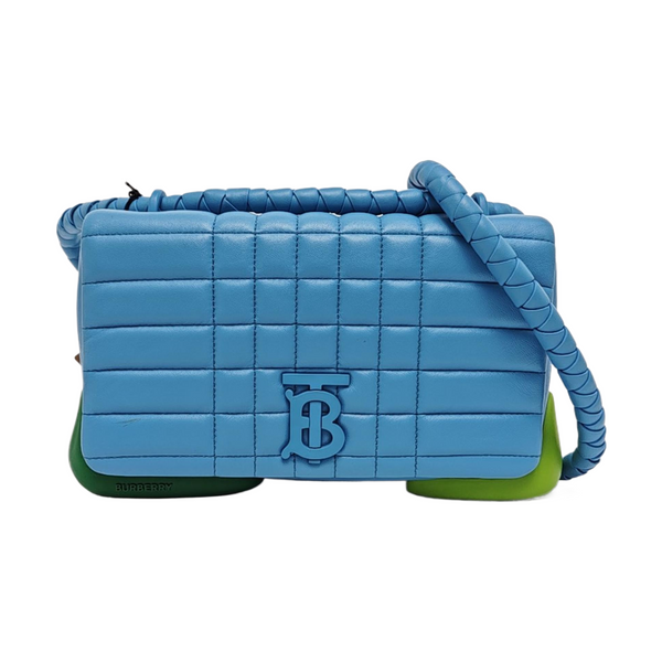 Lola Quilted Lambskin Blue