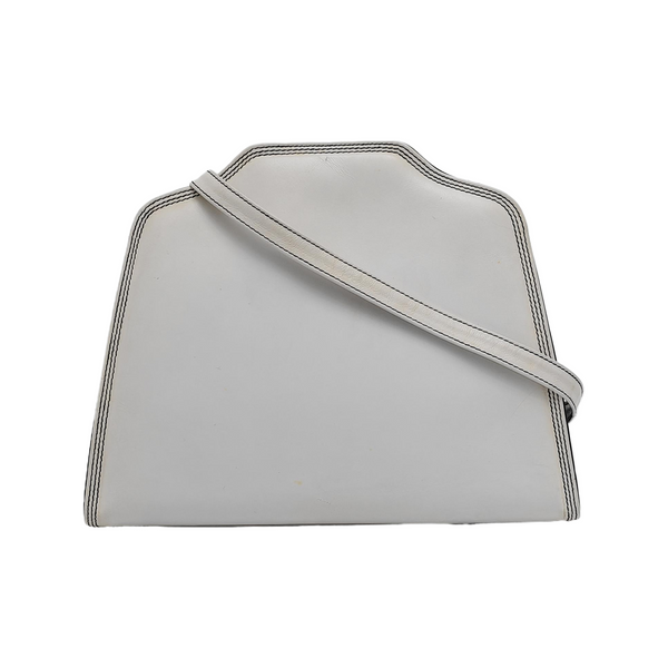 Quilted Calfskin White