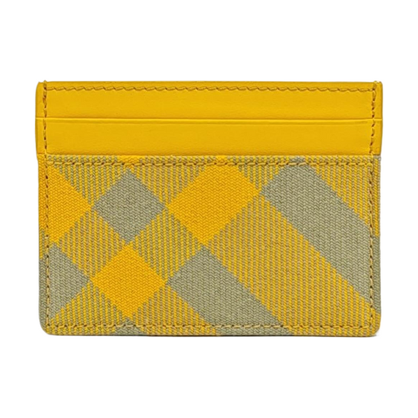 Canvas Card Holder Yellow