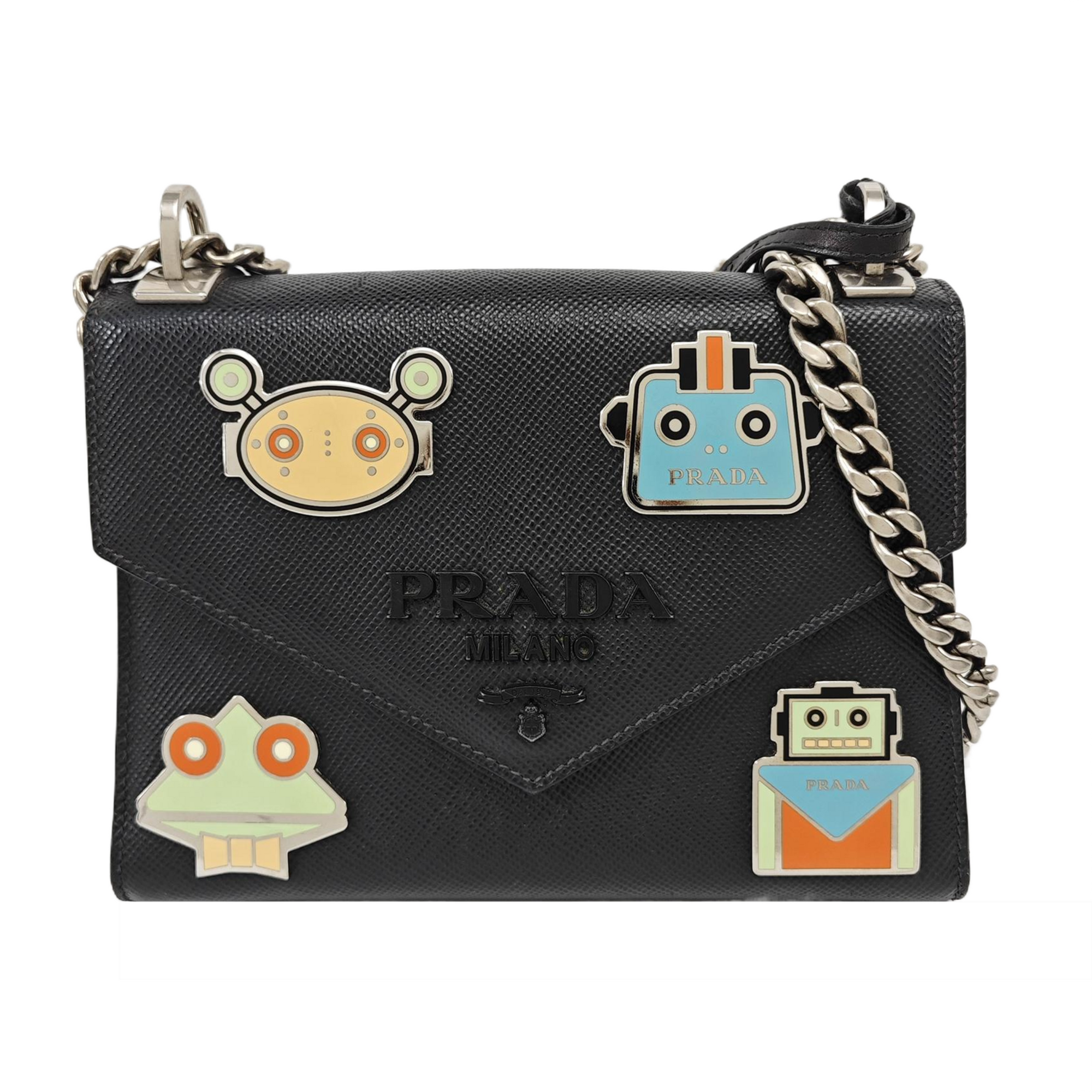 Monochrome Saffiano Calfskin Black