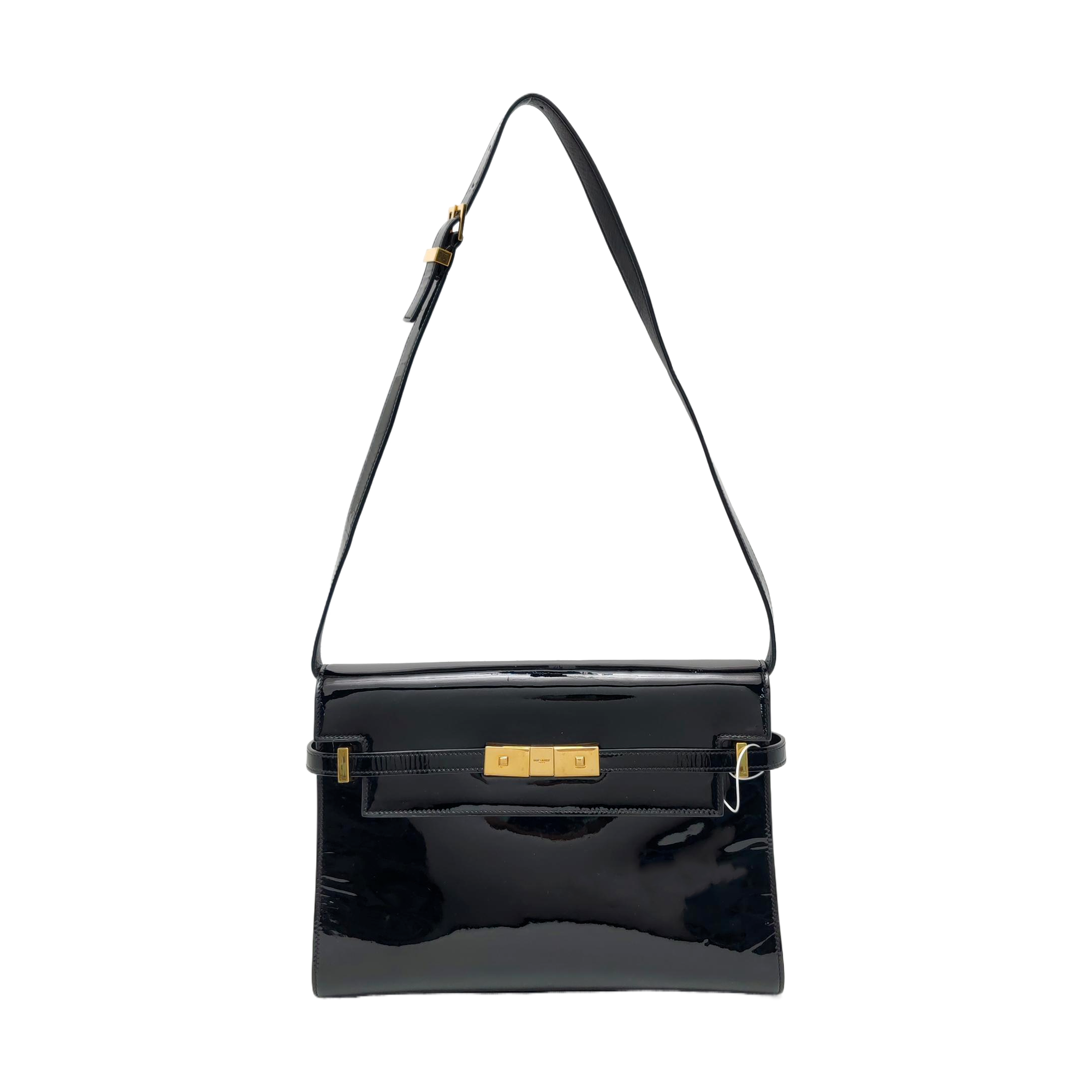 MANHATTAN Patent Leather Black