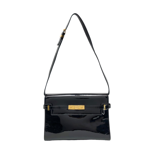 MANHATTAN Patent Leather Black