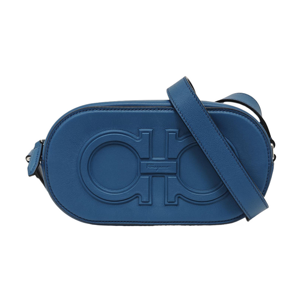 Gancini Calfskin Blue