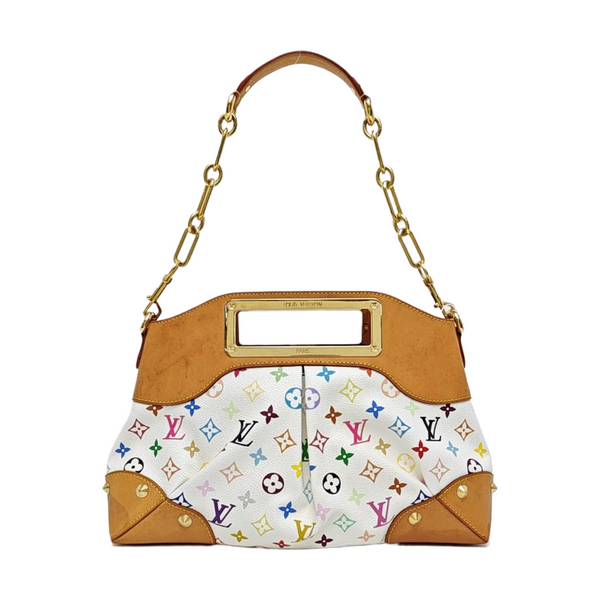 LV × TM JUDY MM Monogram Coated Canvas White