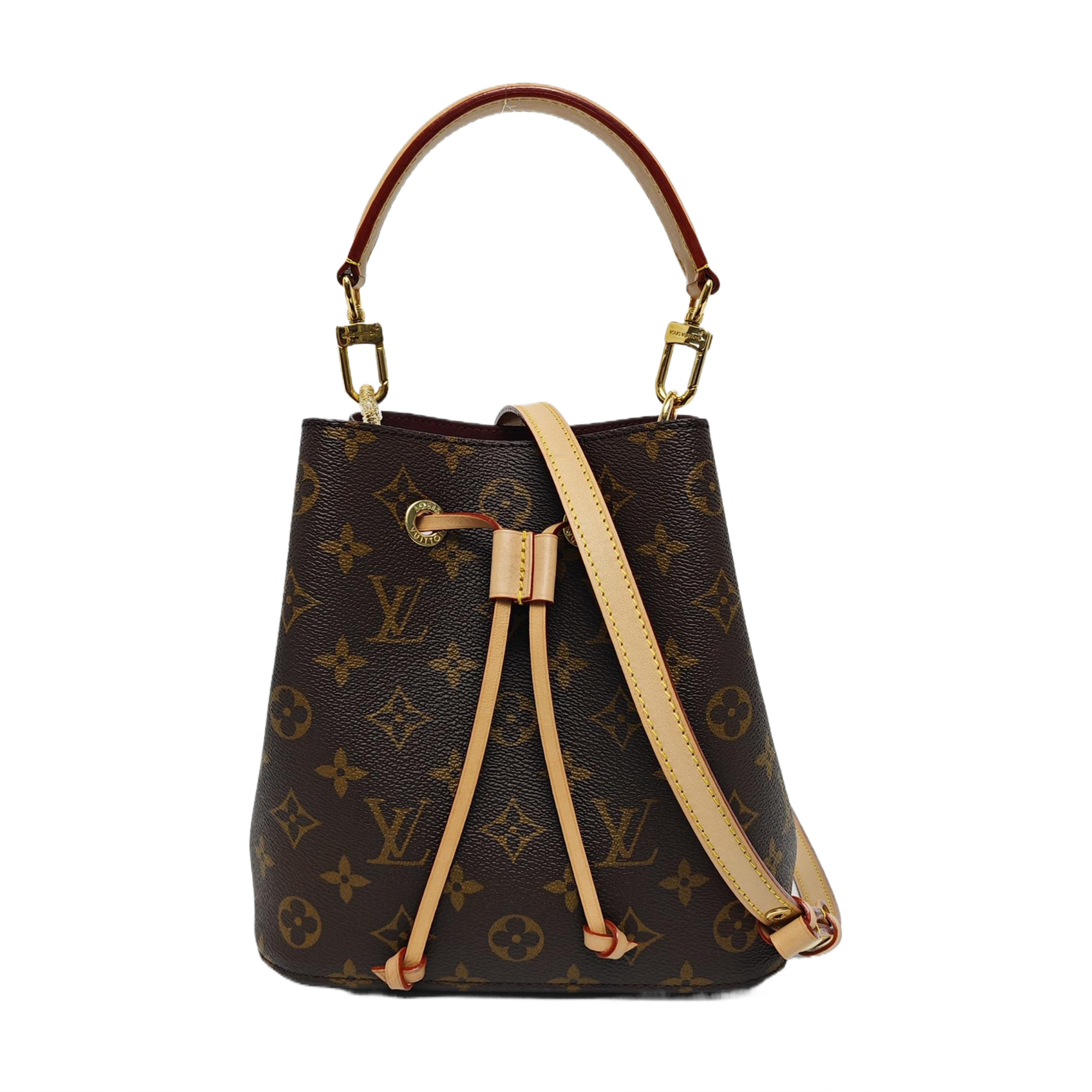 NÉONOÉ BB Monogram Coated Canvas Brown