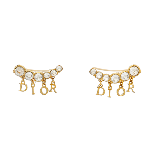 Metal Gold Stud Earrings