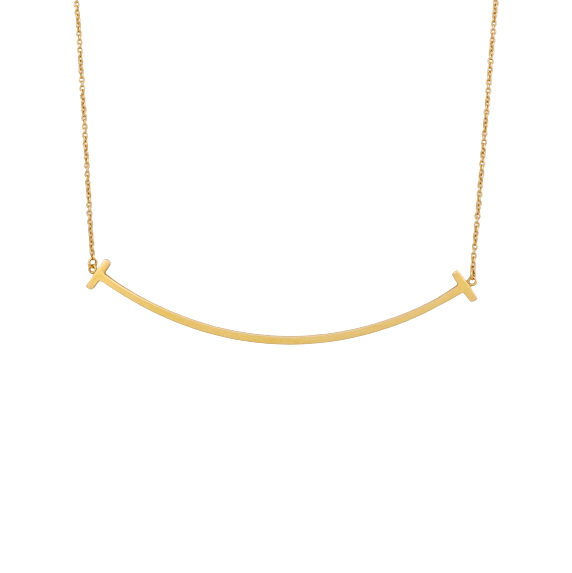 Tiffany T 18k Rose Gold Necklace