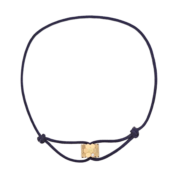 Bee My Love 18k Rose Gold Blue Bracelet