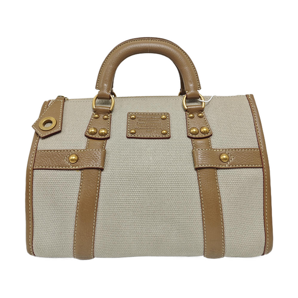 SAC DE NUIT Quilted Canvas Gray