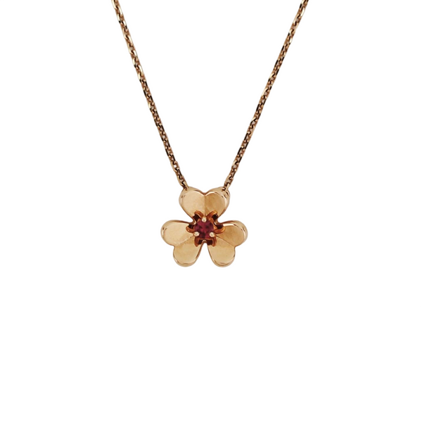 Frivole 18k Rose Gold Necklace