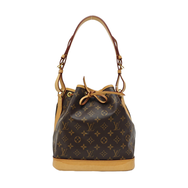 NOÉ MM Monogram Coated Canvas Brown