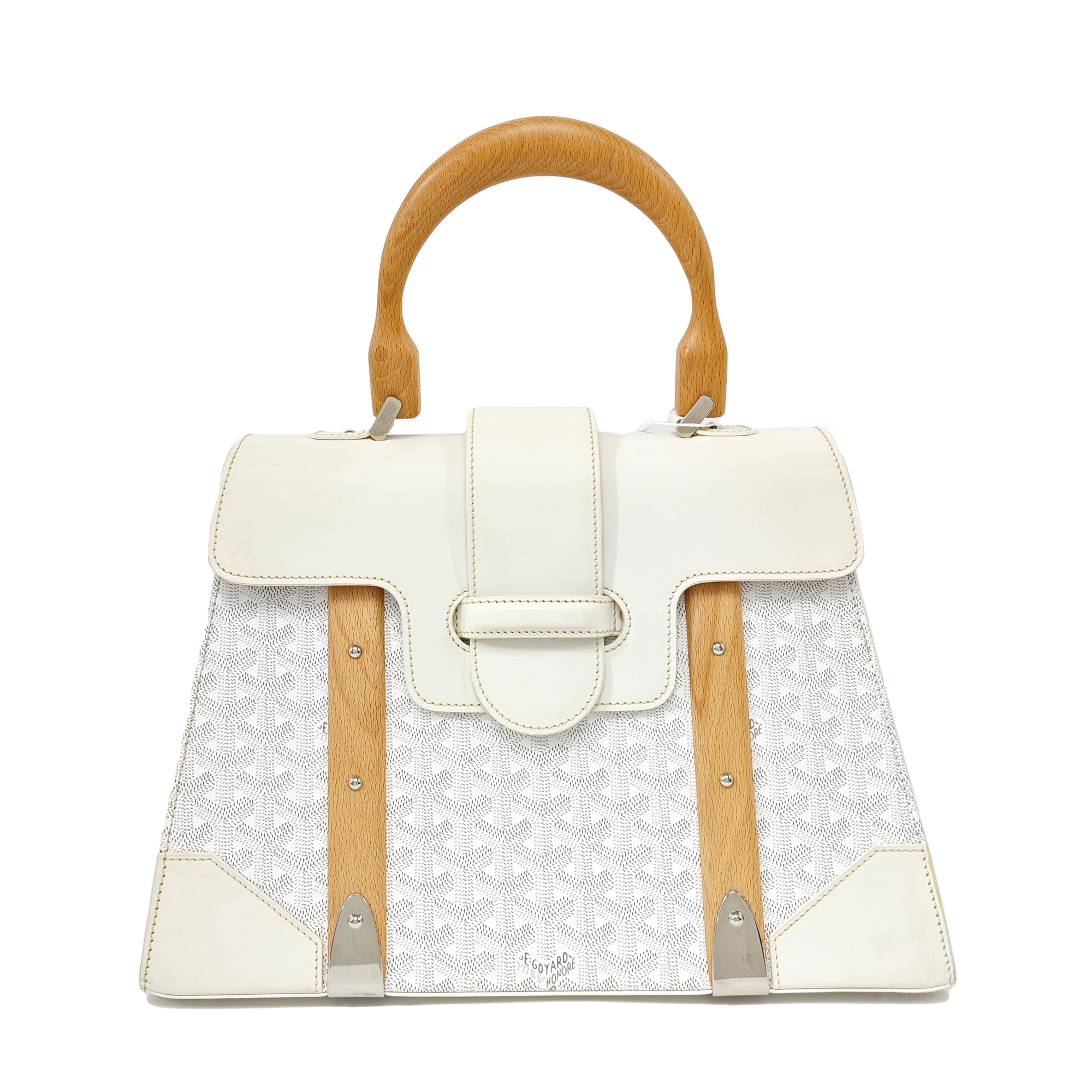 Saïgon Coated Canvas White