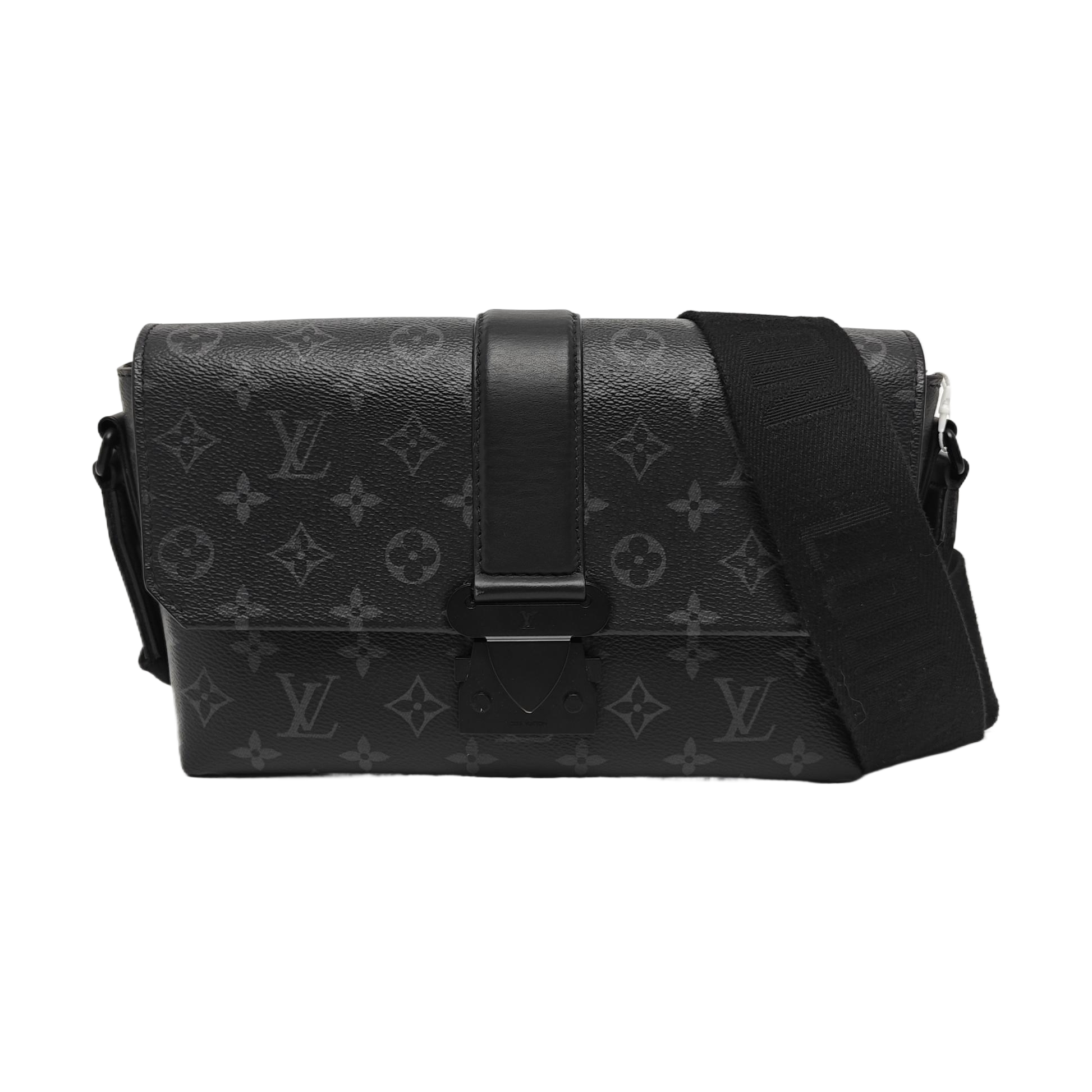 S-CAPE Monogram Coated Canvas Black