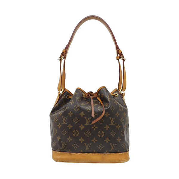 NOÉ MM Monogram Coated Canvas Brown