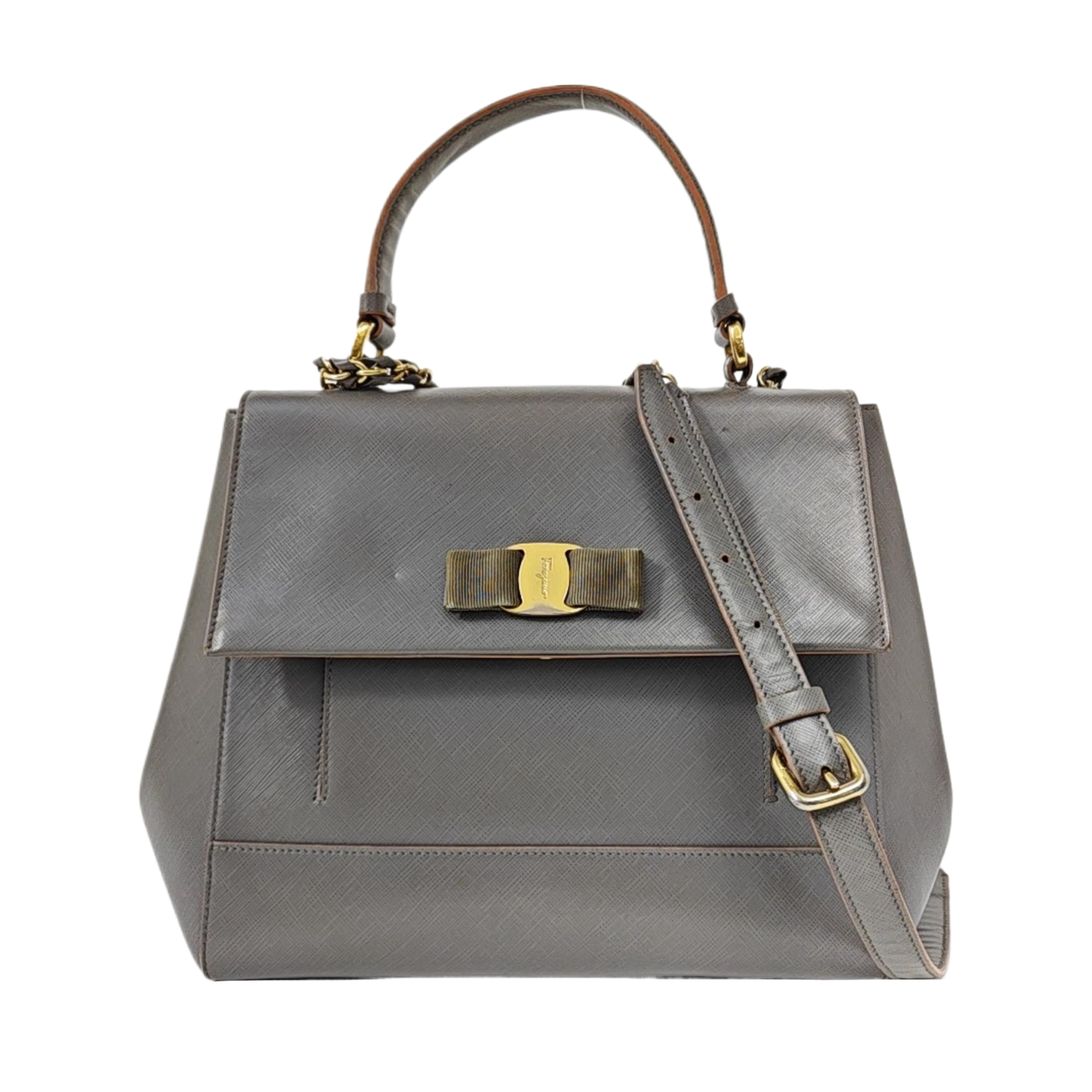 Carrie Calfskin Gray