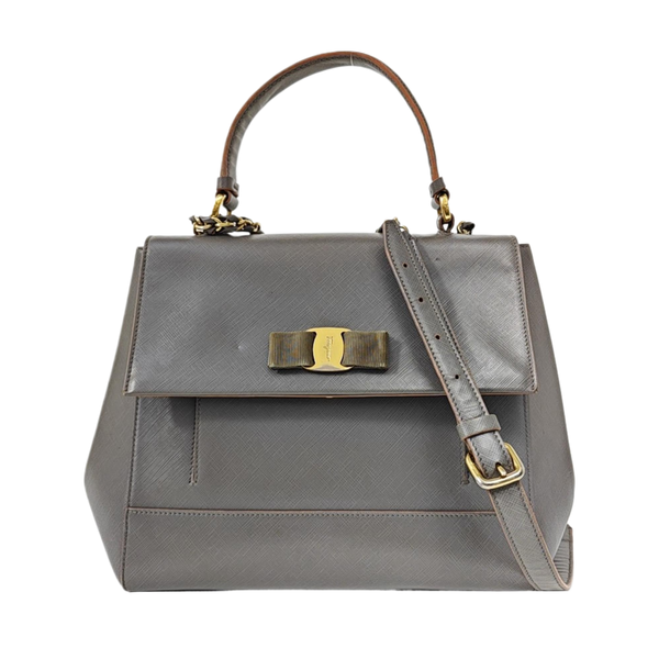 Carrie Calfskin Gray