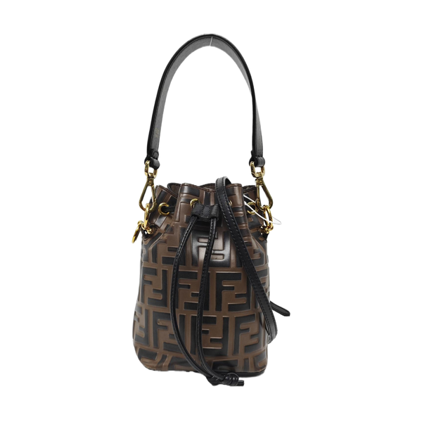 Mon Tresor Mini Monogram Calfskin Brown