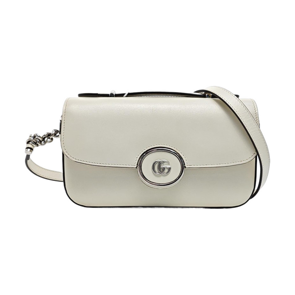 PETITE Mini Calfskin White