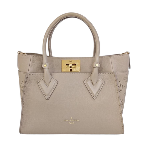 ON MY SIDE PM Monogram Calfskin Beige