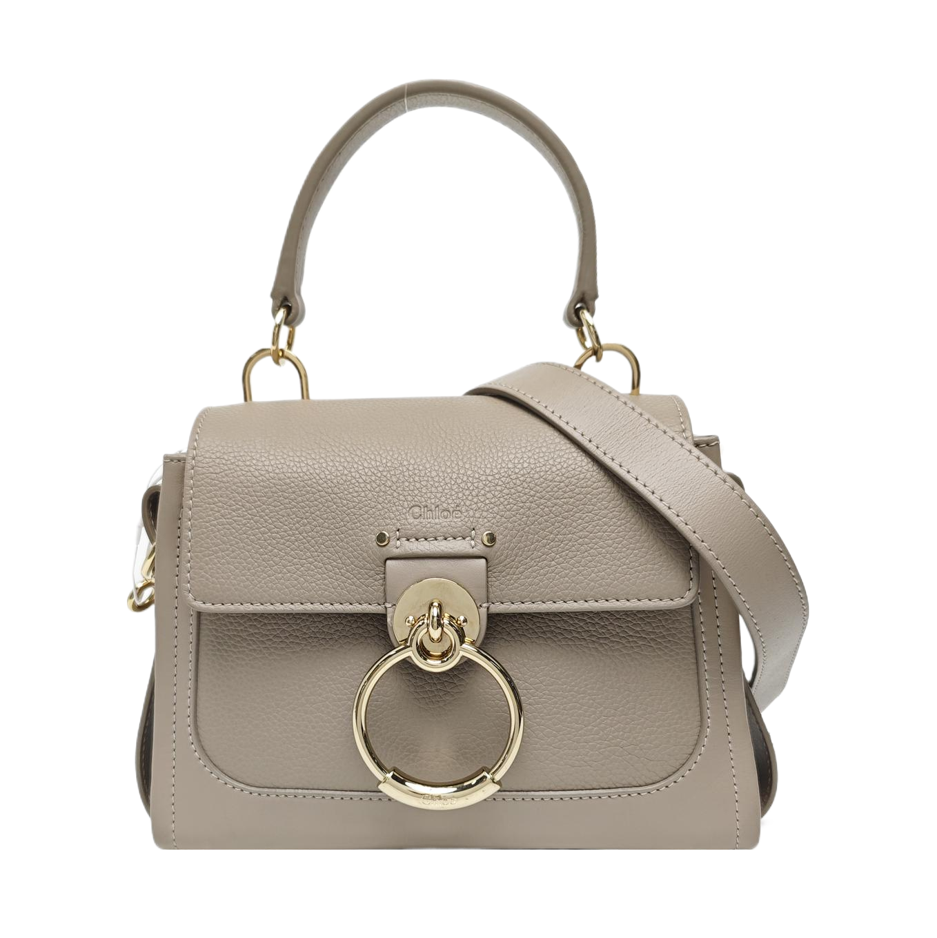 Tess Mini Calfskin Gray