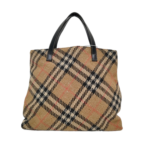 Fabric Top Handle Bag Multicolor