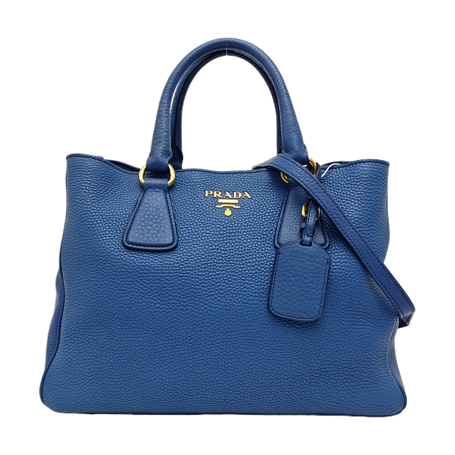 Calfskin Tote Bag Blue