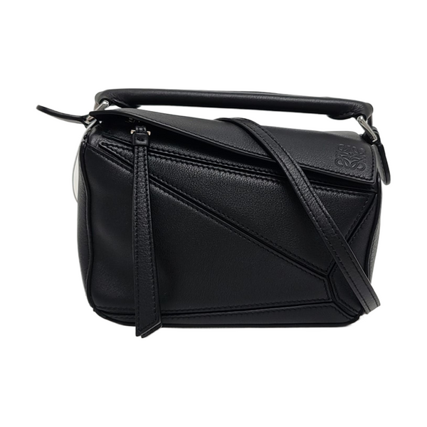 Puzzle Mini Calfskin Black