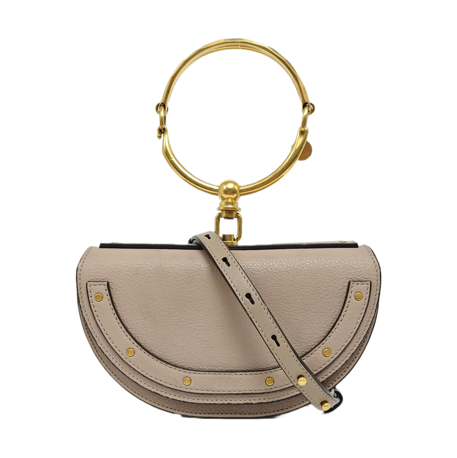 Nile Small Calfskin Gray