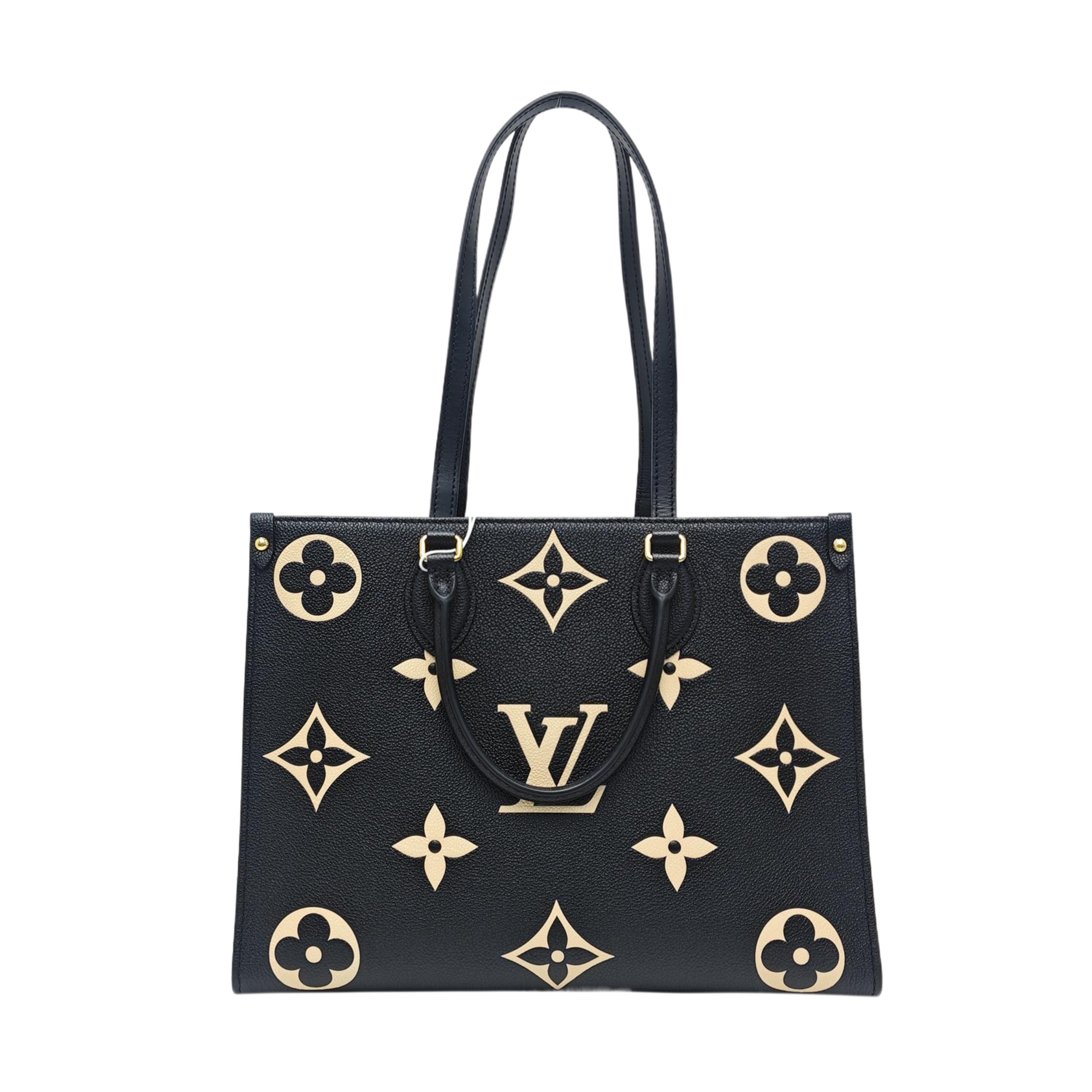 ONTHEGO MM Monogram Calfskin Black