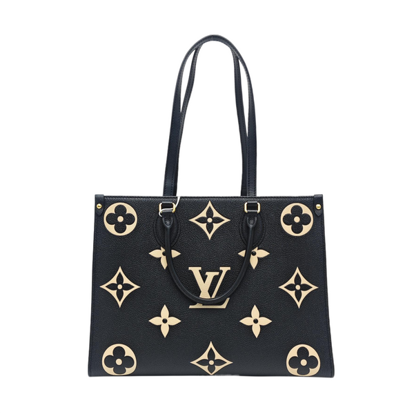 ONTHEGO MM Monogram Calfskin Black