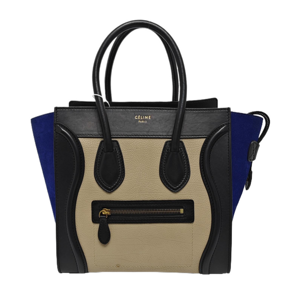 Authenticated pre-owned  LUGGAGE Micro Calfskin Multicolor - Tote Bag at Looply