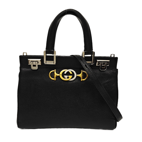 Zumi Small Calfskin Black