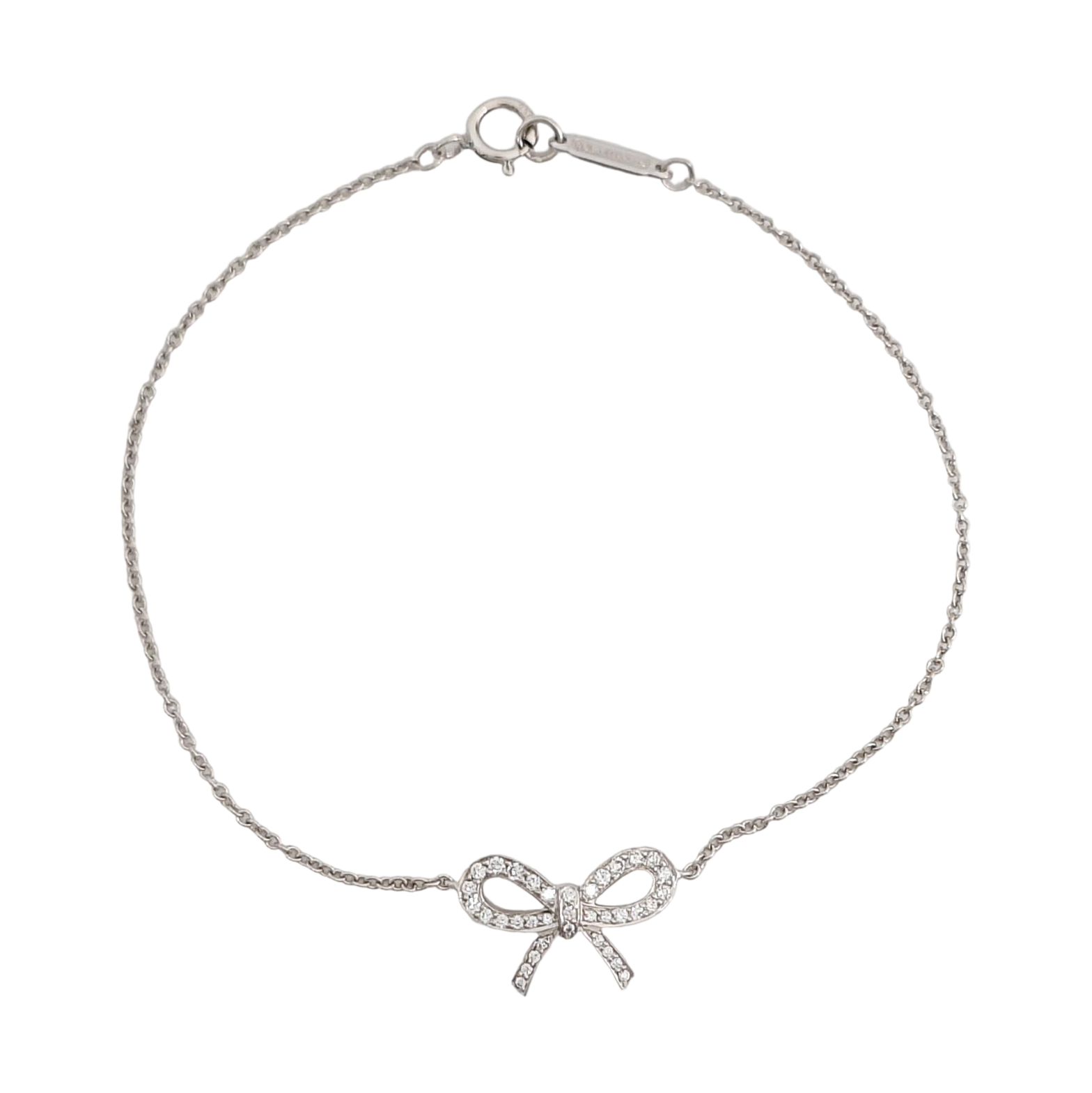 Elsa Peretti Platinum 950 Silver Bracelet