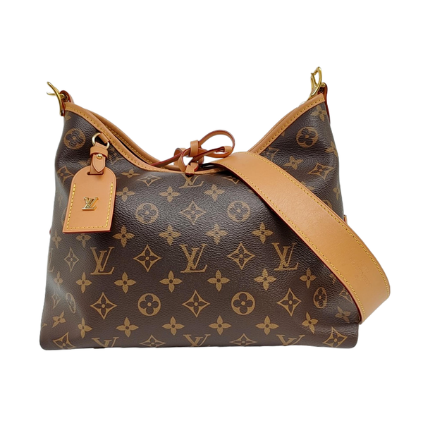 CARRYALL PM Monogram Coated Canvas Brown