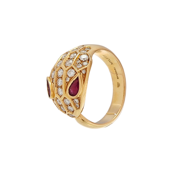 SERPENTI Rose Gold Ring EU 59