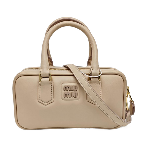 Arcadie Mini Calfskin Beige