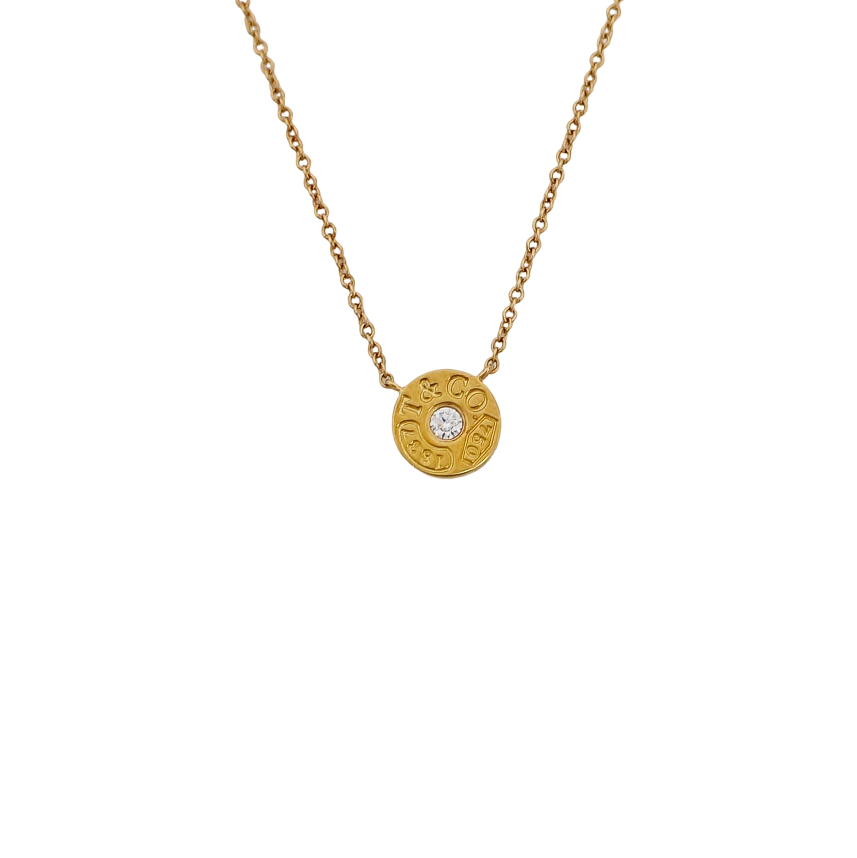 Tiffany 1837 18k Gold Necklace