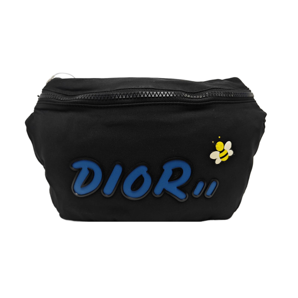 Fabric Belt Bag Black